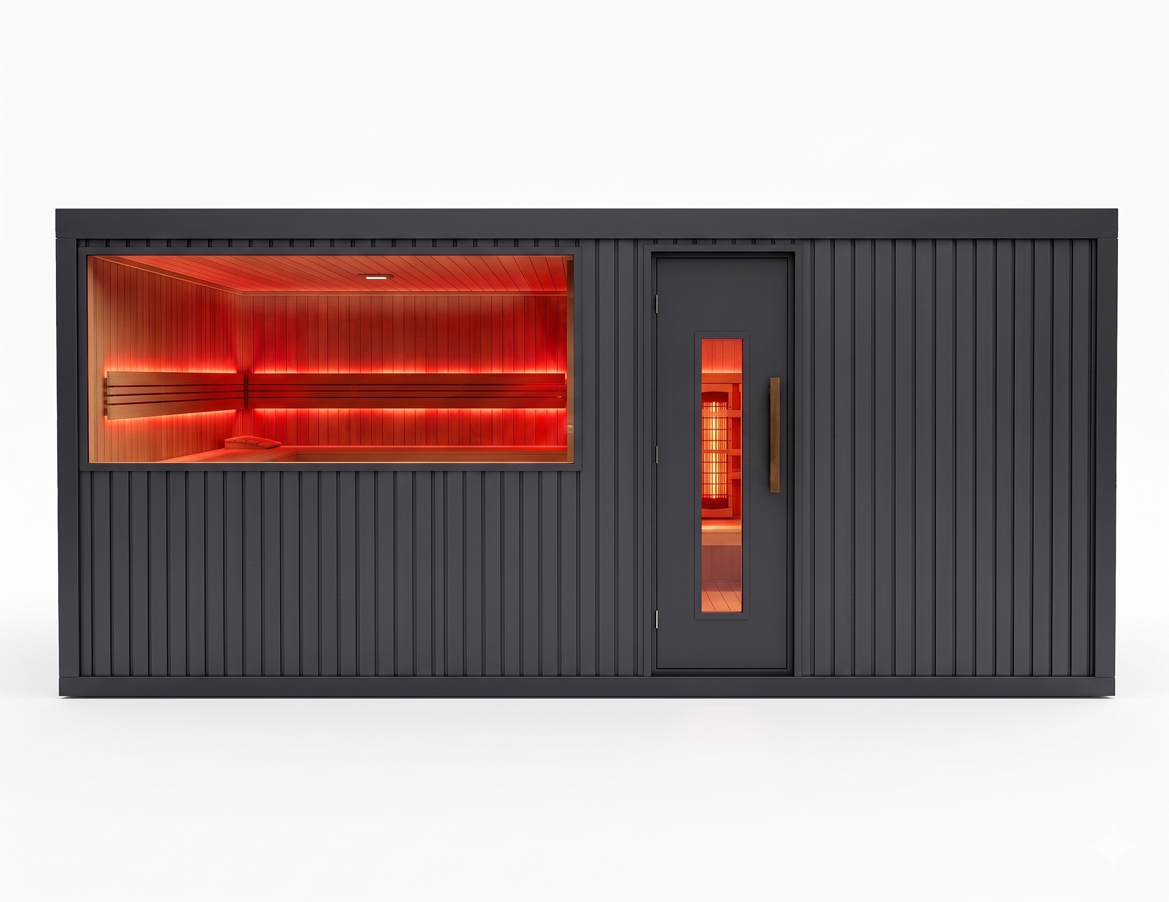ET-15 Outdoor Sauna Room 6.0x2.4x2.2 m